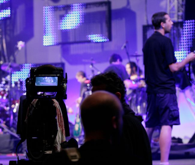 scène d'un événement