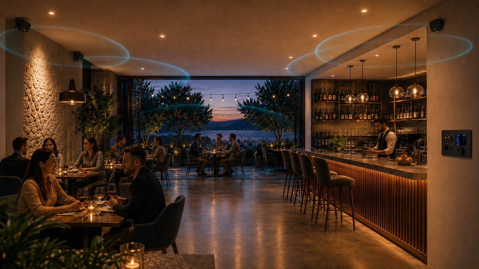 Sonorisation et musique d’ambiance pour bars et restaurants