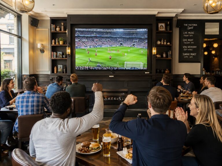 Écrans, IPTV et retransmission sportive pour bars, hôtels et restaurants